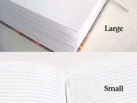 Personalized Vintage Style Wedding Guest Book - Blank Book in Choice of Four Colors