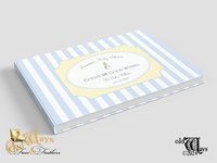 Peter Rabbit Custom Baby Shower Guest Book - Personalized Pages for Guest Messages, Gift List