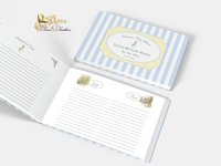Peter Rabbit Custom Baby Shower Guest Book - Personalized Pages for Guest Messages, Gift List