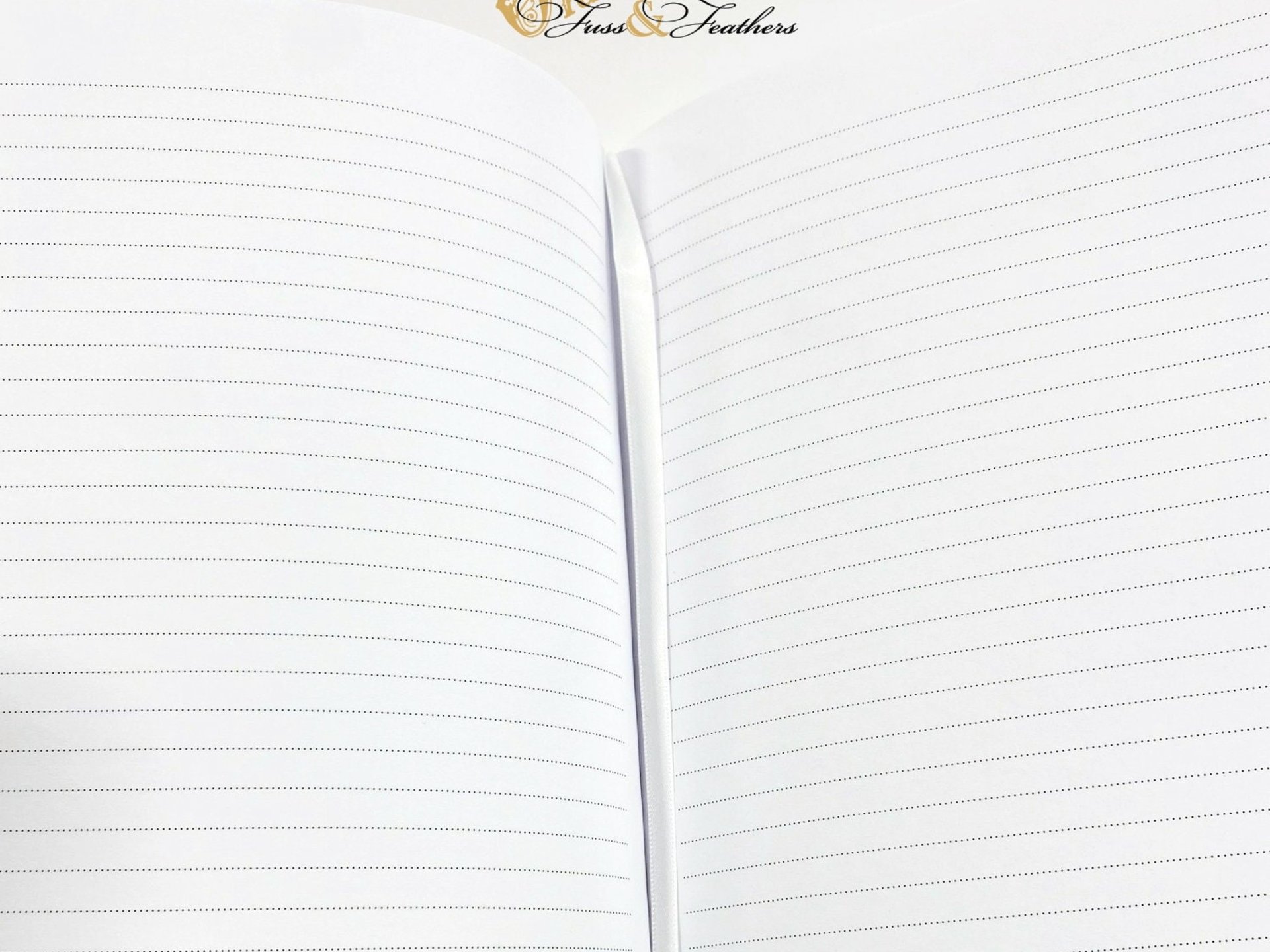 Forget Me Not Journal - Personalized, Monogram Initial - Lined Writing Journal